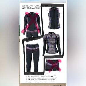 PRANA Neoprene Wet Suit Set in Driftwood